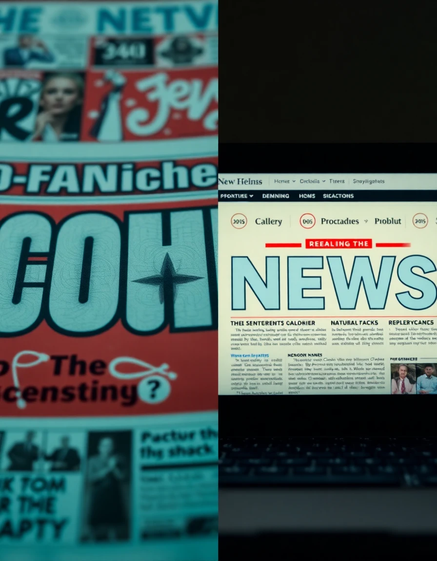 Noticia sensacionalista versus noticia factual diferenca capa